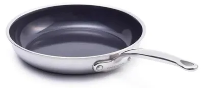 Bratpfanne 28 cm, keramische Antihaftbeschichtung, Edelstahl, induktionsgeeignet
