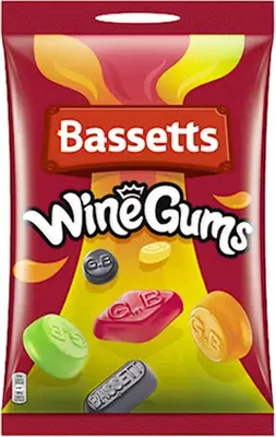 Produktbild von Bassett's englisches Weingummi Traditional Winegums 1000g