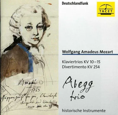 Produktbild von Wolfgang Amadeus Mozart (1756-1791): Frühe Klaviertrios KV 10-15 - Tacet - (CD / F)