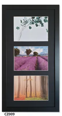 Produktbild von Fotkom GALERIA Bilderrahmen-Galerie für 3 Bilder 10x15 cm