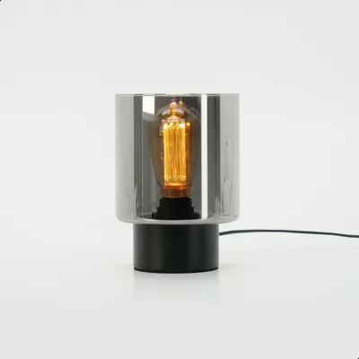 Produktbild von EGLO Gorosiba, Schwarz, Transparent, Glas, Stahl, Schlafzimmer, Esszimmer, Wohnzimmer, Schwarz-transparent, IP20, II