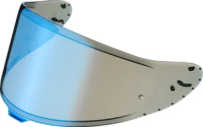 Produktbild von Shoei Visier CWR-F2PN (NXR2) blau verspiegelt