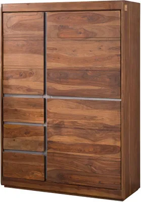 Immagine prodotto di MASSIVMOEBEL24 | SYDNEY #102 Credenza in legno di sheesham - laccato / noble unique 102x40x147