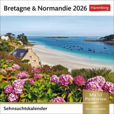 Produktbild von Bretagne & Normandie Sehnsuchtskalender 2026 - Wochenkalende