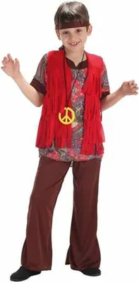 Produktbild von Verkleidung für Kinder 3-6 Jahre Hippie