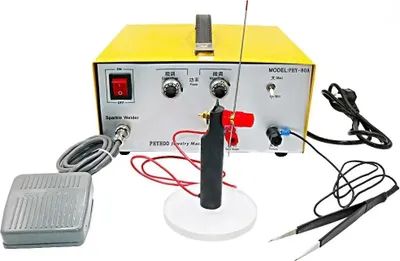 Produktbild von Schmuckpunktschweißer, Hochleistung, Einstellbare Pulsstärken, 220v