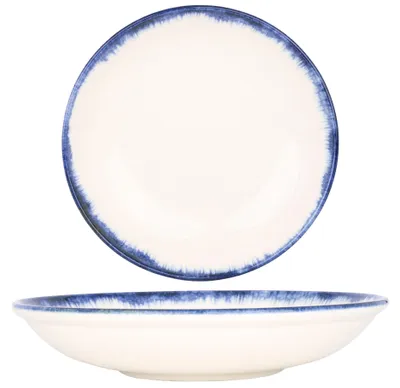 Produktbild von Kütahya Porselen Tiefe Teller - Azure - Porzellan - 25 cm (1250cc)