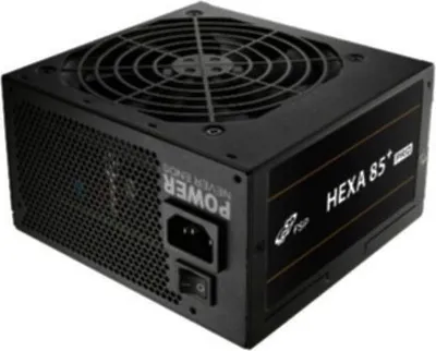 Zdjęcie produktu dla FSP HEXA 85+ PRO 450W, 450 W, 100 - 240 V, 50 - 60 Hz, 6-2.5 A, Aktywne, 85 W