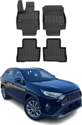 Immagine prodotto di 2019-2025 Toyota RAV4 tappetini in gomma nera 4 pz
