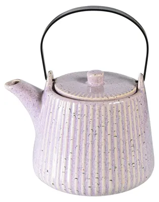 Image de Théière en porcelaine de 1000 ml avec infuseur amovible