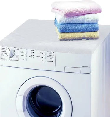 Produktbild von Betz Waschmaschinenbezug Trockner Abdeckung Größe 60x60x4 cm Farbe weiß