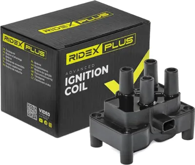 Produktbild von RIDEX PLUS 689C0022P Zündspule für FORD Fiesta Mk6 Schrägheck (JA8, JR8) FOCUS III Turnier Fiesta Mk5 Schrägheck (JH1, JD1, JH3, JD3)