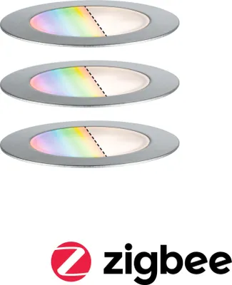 Obrázok produktu pre Paulmann Plug & Shine LED Bodeneinbauleuchte Floor 3er-Set