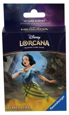 Produktbild von Ravensburger Disney Lorcana: Ursulas Rückkehr - Kartenhüllen Schneewittchen, Kartenhülle, Mehrfarbig
