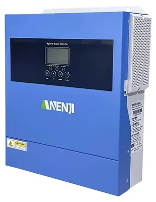 Obrázok produktu pre Hybridný solárny menič – 4000 W, 24 V – čistá sínusoida – MPPT 100 A – 230 V, 50/60 Hz – s integrovaným Wi-Fi