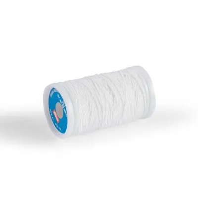 Produktbild von Prym Elastic-Nähfaden, Weiß, Synthetisch, 20 m, 0,5 mm