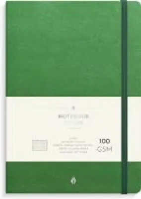 Image de Burde carnet de notes Deluxe A5 vert