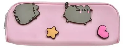 Image de Trousse en silicone Pusheen the Cat Stars Hearts - Puckator