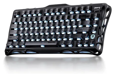 Obrázok produktu pre Mechanická klávesnica – Bezdrôtová – Hliníkový rám – RGB podsvietenie – Čierna
