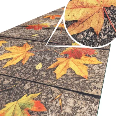 Produktbild von ANRO Küchenläufer SPRINTY Braun 160x52 cm rutschfest Textil