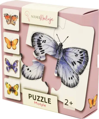 Immagine prodotto di Puzzle Motyle 4 elementowe dla dzieci