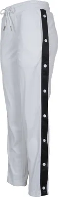 Produktbild von Urban Classics TB1995 | Ladies Button Up Track Pants Trainingshose Damen - Farbe: wht/blk/wht - Größe: XS