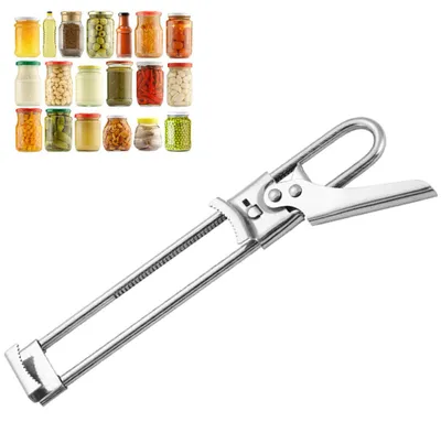 Produktbild von Verstellbarer Flaschen- und Dosenöffner aus Edelstahl für Menschen mit eingeschränkter Handfunktion
