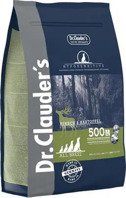 Immagine prodotto di Cibo per cani Dr Clauder's Hyposensitive 3,5 kg | Cervo e patate