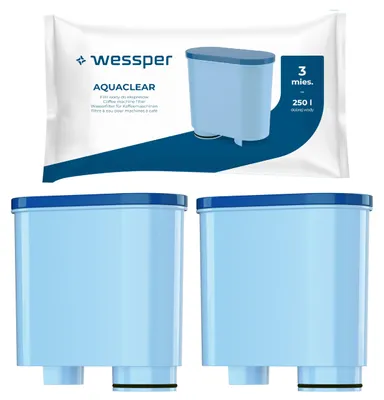 Image de Filtre à eau Wessper pour machine à café entièrement automatique, filtre à charbon actif, compatible avec