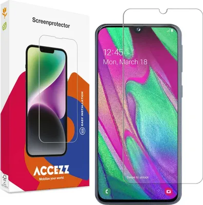 Produktbild von Accezz Screen Protector aus gehärtetem Glas Samsung Galaxy A40