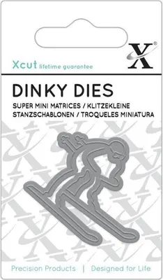 Zdjęcie produktu dla Docrafts xcut Szablon do wytłaczania Narciarz