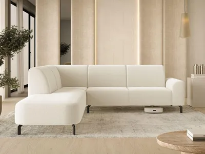 Produktbild von GrainGold Ecksofa L-Form Links Regento - Moderne Ecksofa, Wohnzimmer Ecksofa - Eckcouch Creme (Quelle 02)