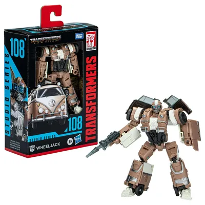 Produktbild von Transformers: Aufstieg der Bestien Generations Studio Series Deluxe Class Actionfigur 108 Wheeljack 11 cm