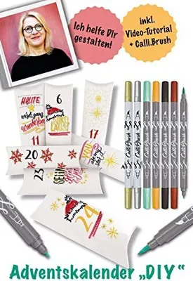 Produktbild von ONLINE Adventskalender DIY für Kreative zum Selbstbefüllen