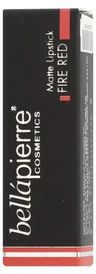Produktbild von Bellapierre Cosmetics Matte Lipstick Fire Red (3,5 g)