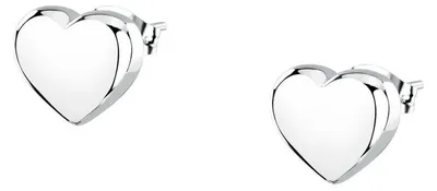 Zdjęcie produktu dla Kolczyki ze stali Hearts Intrecci SAZC17