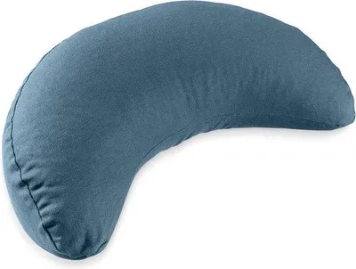 Produktbild von Famanu Yogakissen Halbmondform - ergonomisches Meditationskissen mit 100% Baumwolle