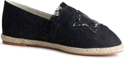 Produktbild von topschuhe24 820 Damen Espadrilles Ballerina Sipper, Farbe:Schwarz, Größe:36 EU