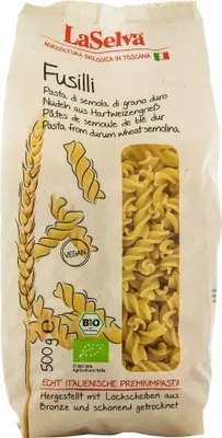 Produktbild von LaSelva Fusilli Nudeln aus Hartweizengrieß -- 500g