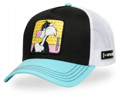 Zdjęcie produktu dla Capslab X Looney Tunes CL-LOO11-1-CT-SYL, czapka, męska, czarna
