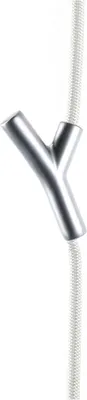 Immagine prodotto di AuthenticsWARDROPE GARDEROBE SEIL WEIß, 4 HAKEN MATT VERCHR 8083356