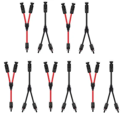 Productafbeelding van Zonnekabel 6 mm² Y-verdeler, 10 AWG zonnepaneel Y-stekker
