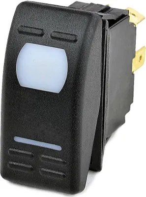 Produktbild von Kippschalter Tastschalter Drucktaster Boot ON-OFF-ON 12 V LED Schalter Taster Schaltwippe