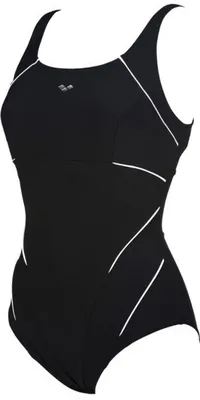 Produktbild von arena Badeanzug Damen BodyLift Jewel, Farbe:Schwarz, Größe:40