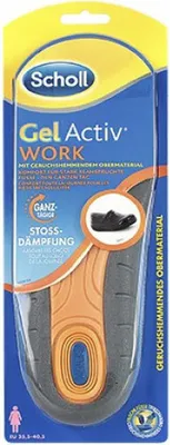 Imagen del producto de Plantillas Scholl GelActiv para mujer, modelo Work, paquete de 1 par