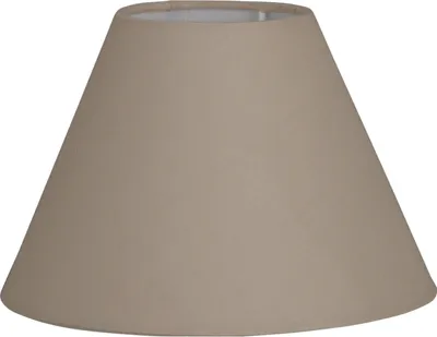 Image de Abat-jour Näve - Matière : mélange polyester/coton - Couleur : marron ; 116314