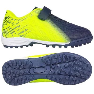 Produktbild von Jungen Multinocken Fußballschuhe Klettverschluss Sportschuhe Amigo Grün Gr.37