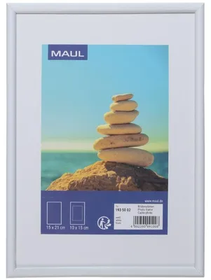 Obrázek produktu pro Rámeček na obrázky MAUL MAULart plast 15 x 21 cm, cca A5 bílý