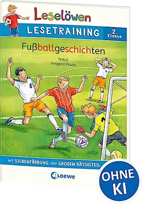 Immagine prodotto di Leselöwen Lesetraining 2. Klasse - Fußballgeschichten