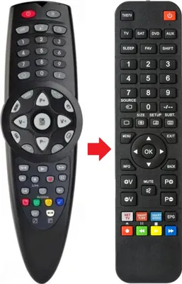 Produktbild von Fernbedienung geeignet für TOPFIELD TF4100PVR | TF5000PVR | TF5000PVR-T